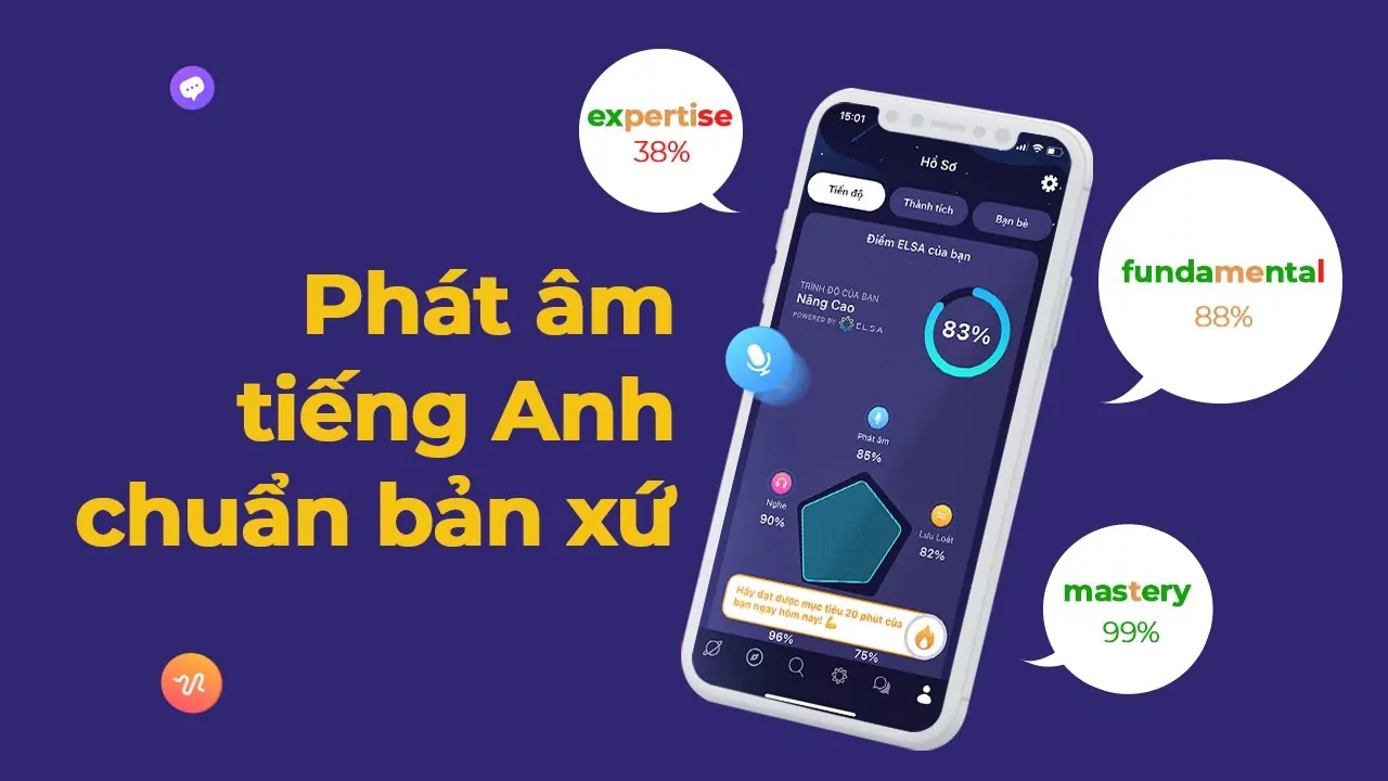 Tài khoản Elsa Speak Premium giúp bạn phát âm tiếng anh chuẩn bản xứ