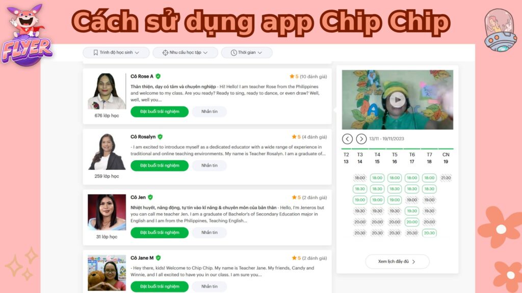 Cách sử dụng app Chip Chip